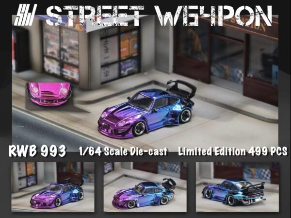 Street Weapon - Porsche Rwb 993 Chromium