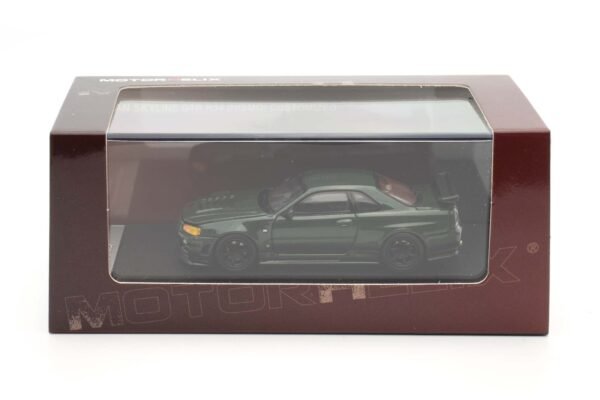 MOTORHELIX 64 - Nissan Skyline GT-R (Nismo) R34 Dark Green