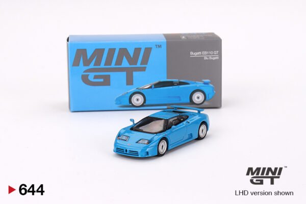 MINIGT 644 - Bugatti EB110 GT Blu Bugatti